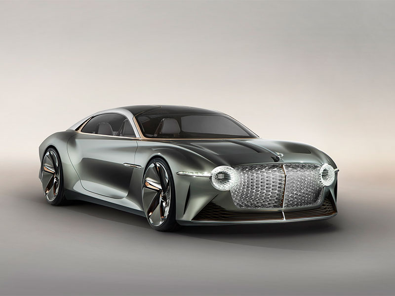بنتلي تكشف الستار عن طرازها الاستثنائي BENTLEY EXP 100 GT